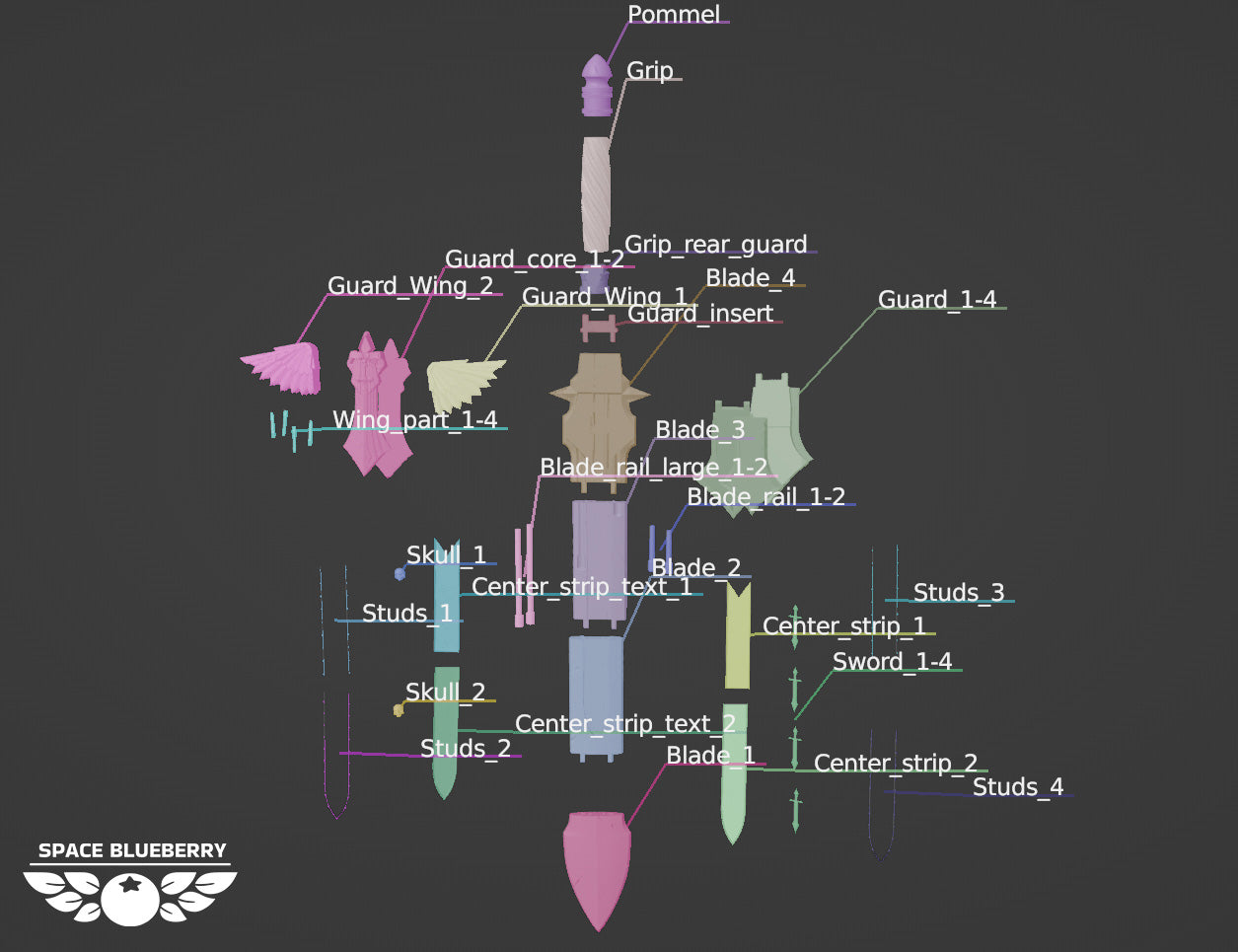 Angel Watermelon Power Sword