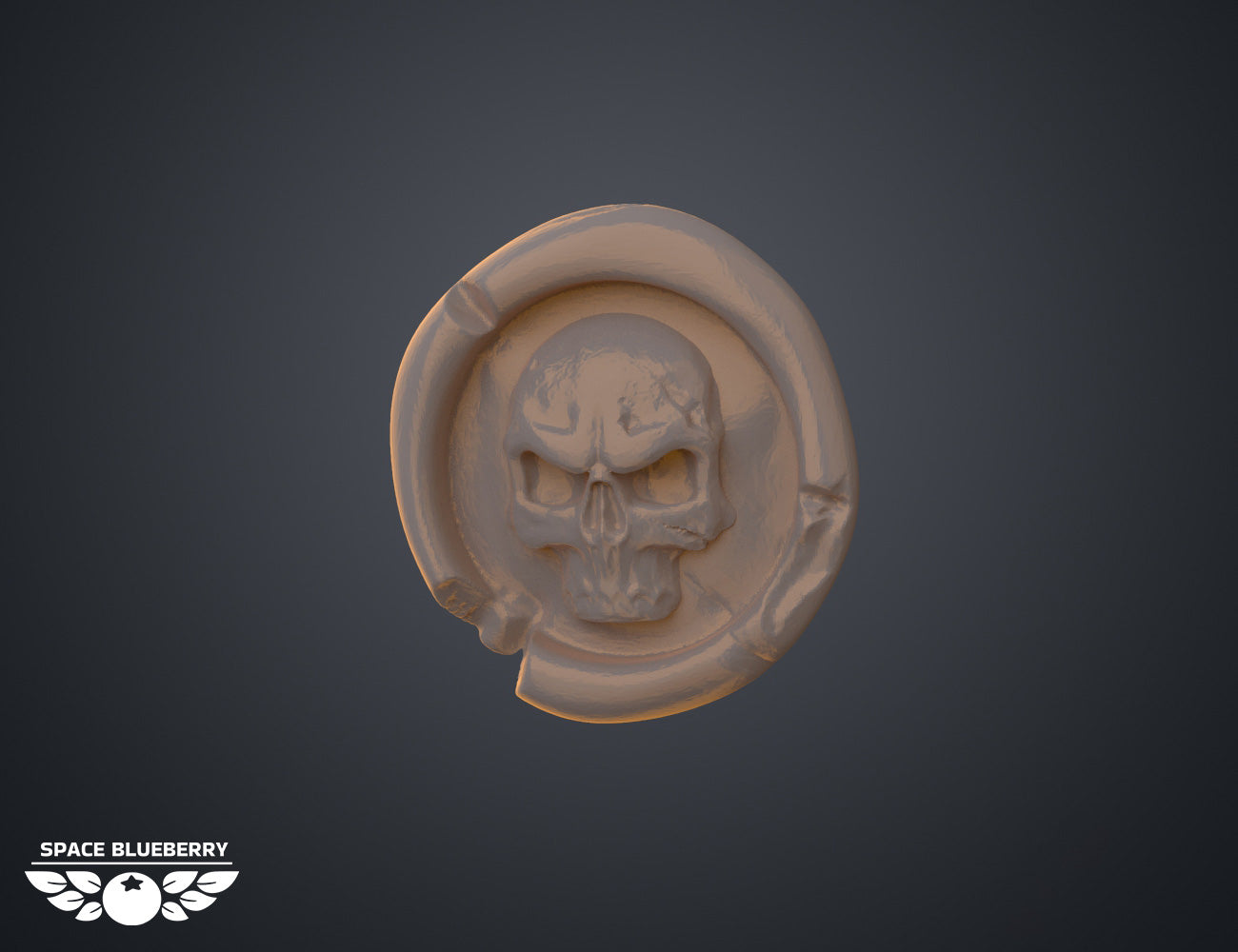 Space marine Purity Seal badge magnet