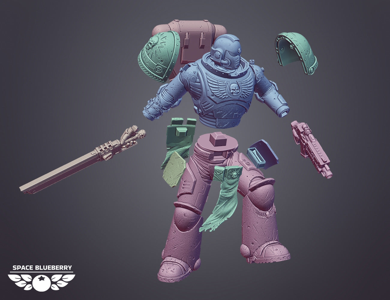 Space Captain Action Figure