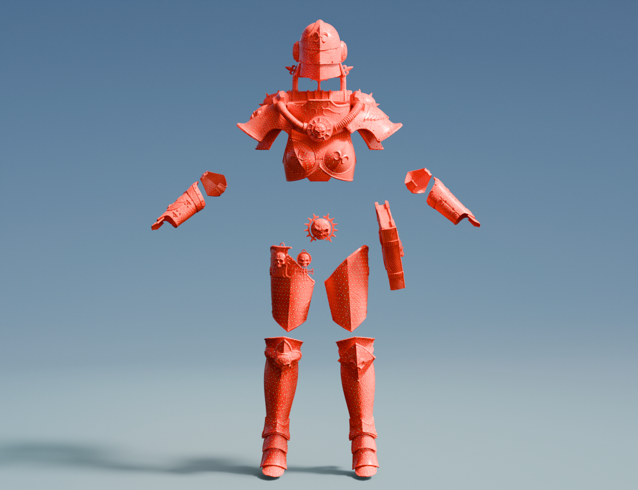Adepta Strawberritas - Sisters of Battle Armor Set