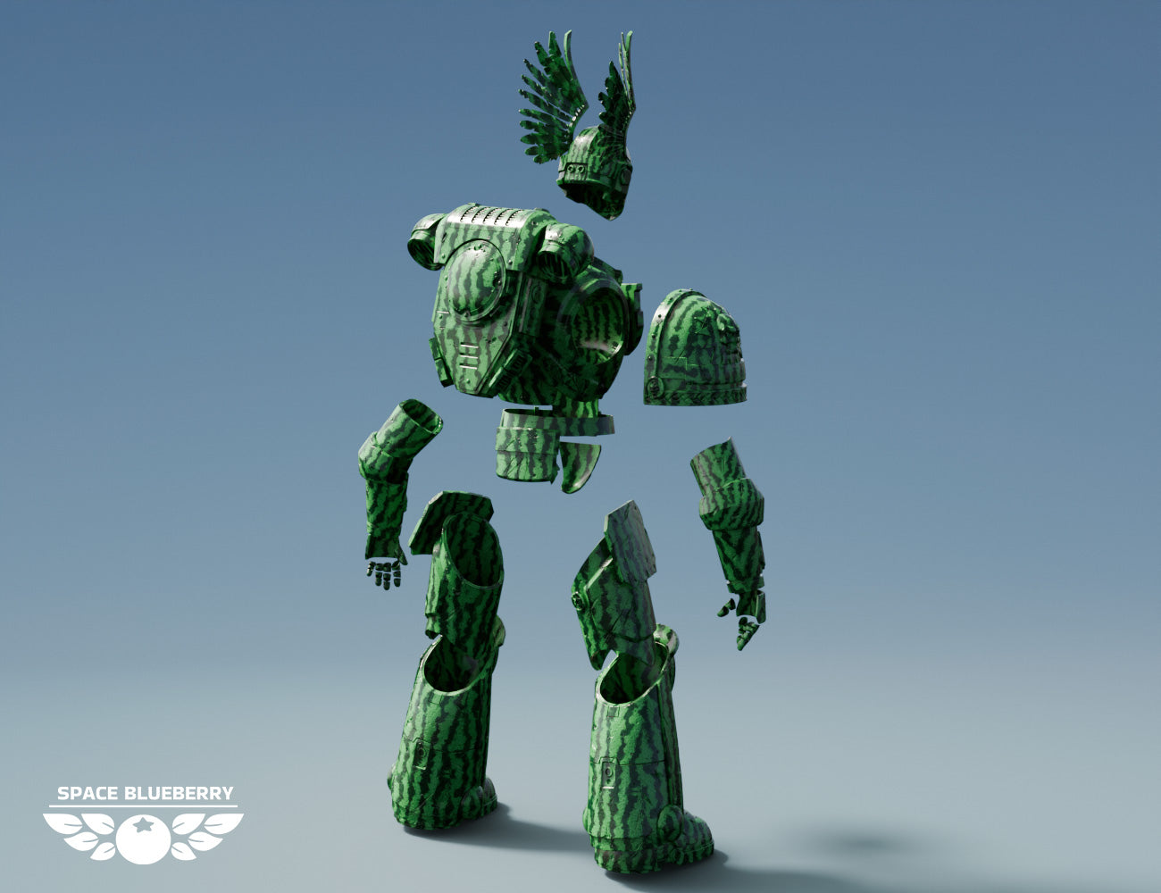 Angel Watermelon Power Armor Set