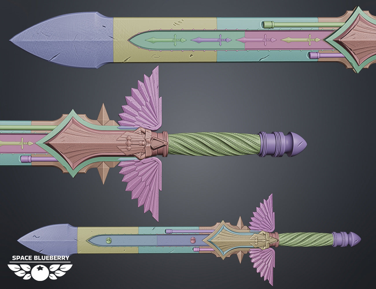 Angel Watermelon Power Sword