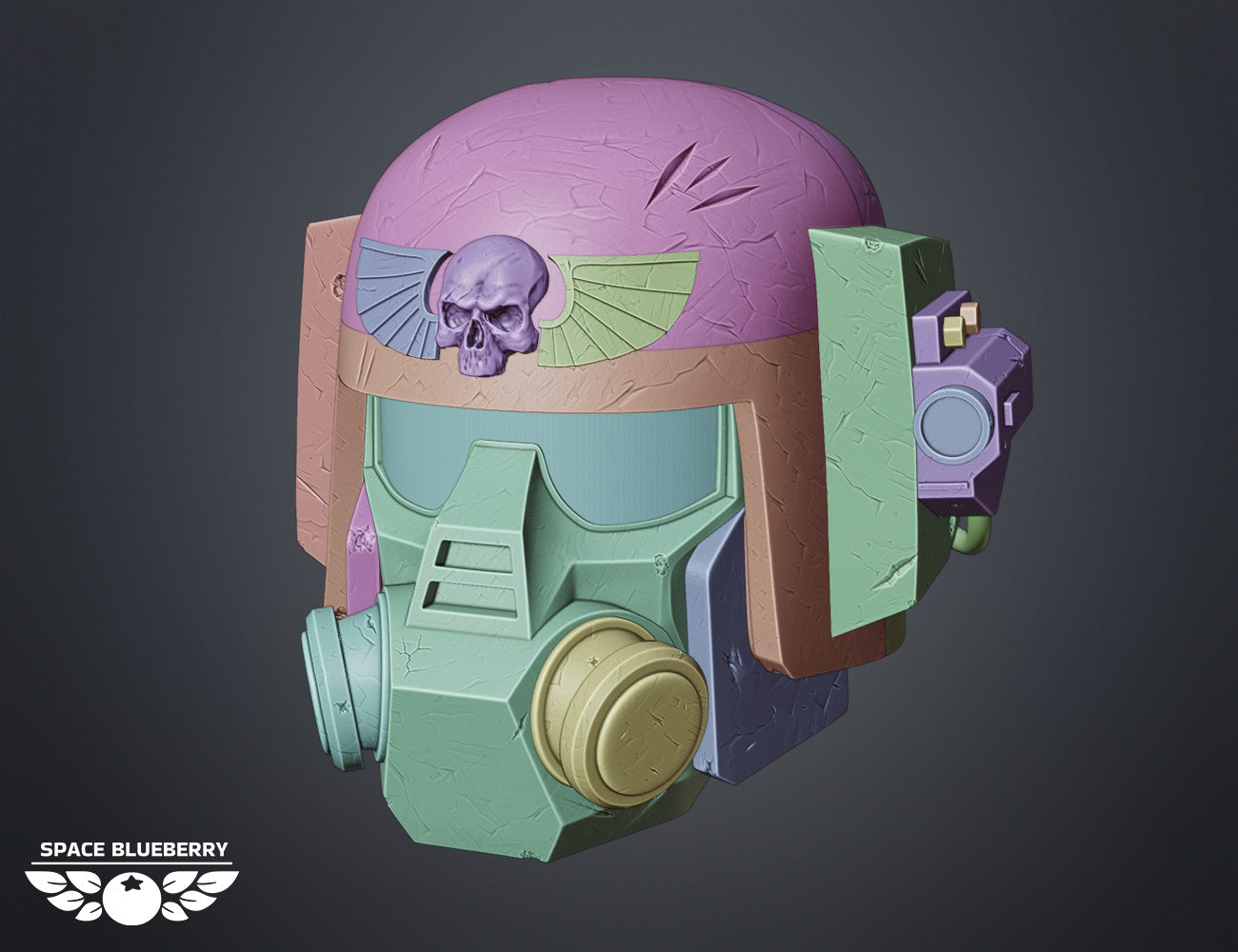Cadian Artychoke Trooper Helmet