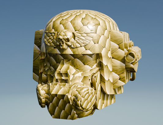 Cadian Artychoke Trooper Helmet
