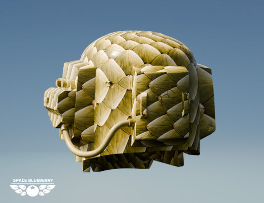 Cadian Artychoke Trooper Helmet