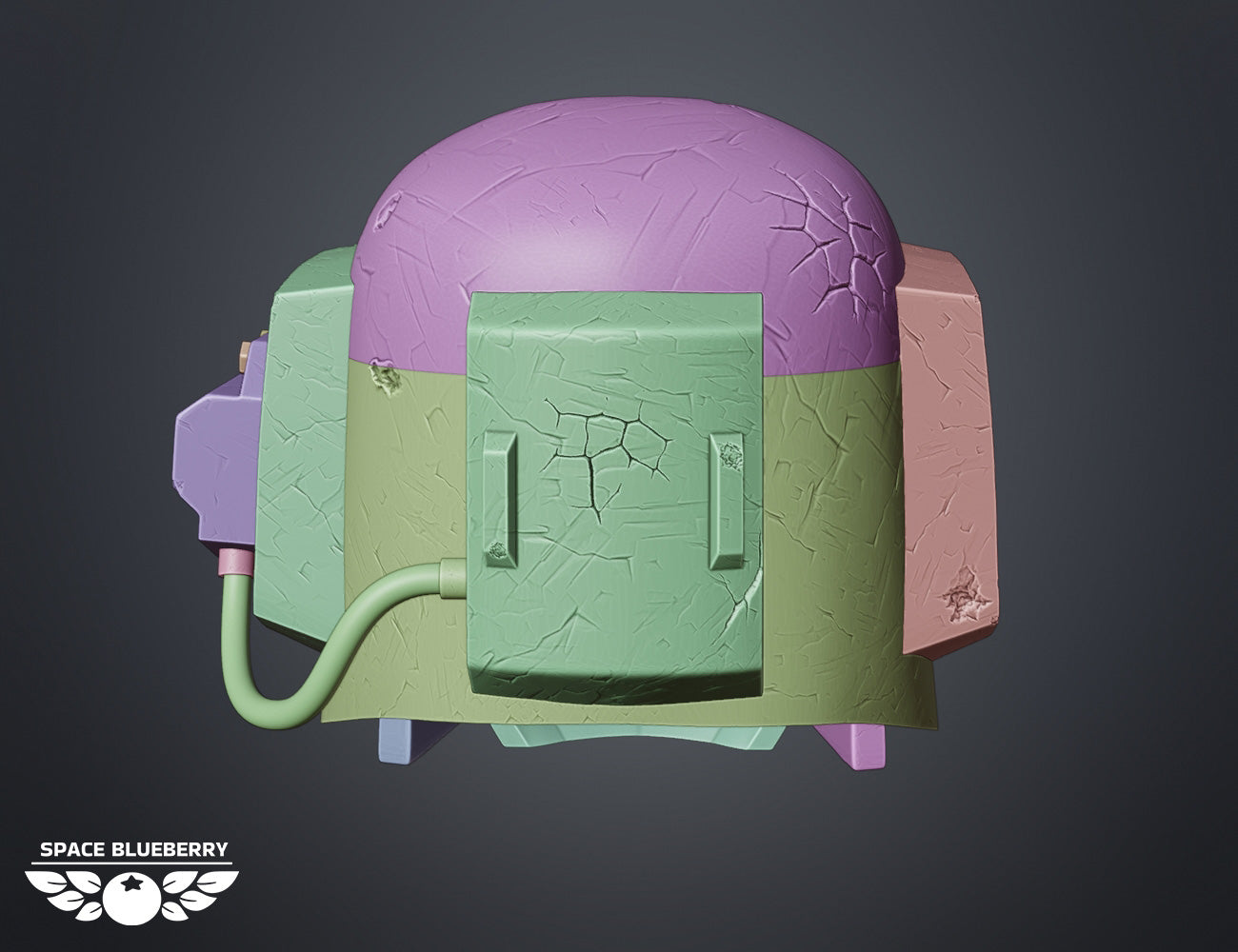 Cadian Artychoke Trooper Helmet