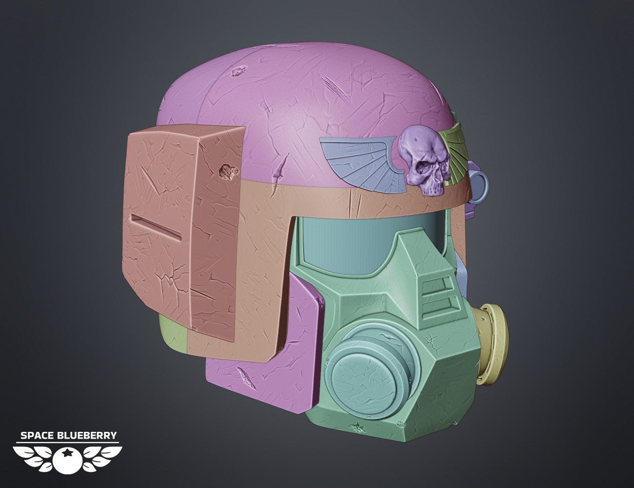 Cadian Artychoke Trooper Helmet