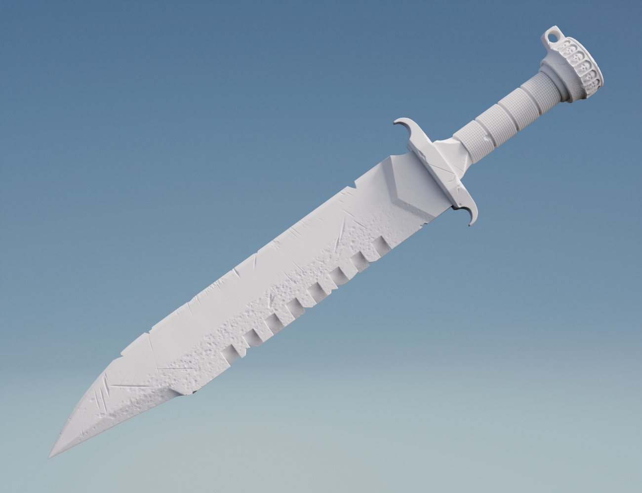 Combat Knife - Salvation of Bakka