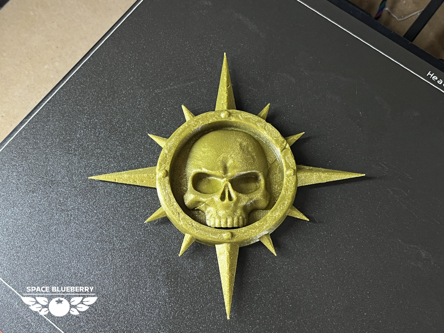 Space Marine Skull Badge