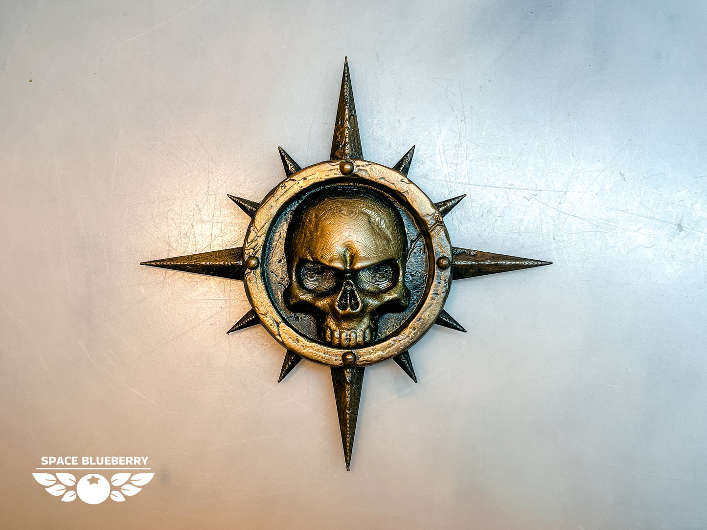 Space Marine Skull Badge