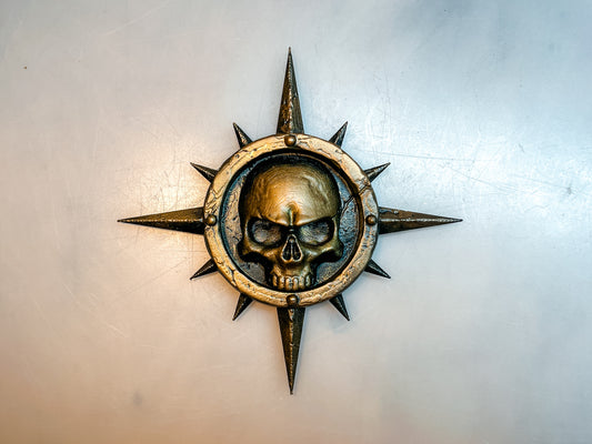 Space Marine Skull Badge