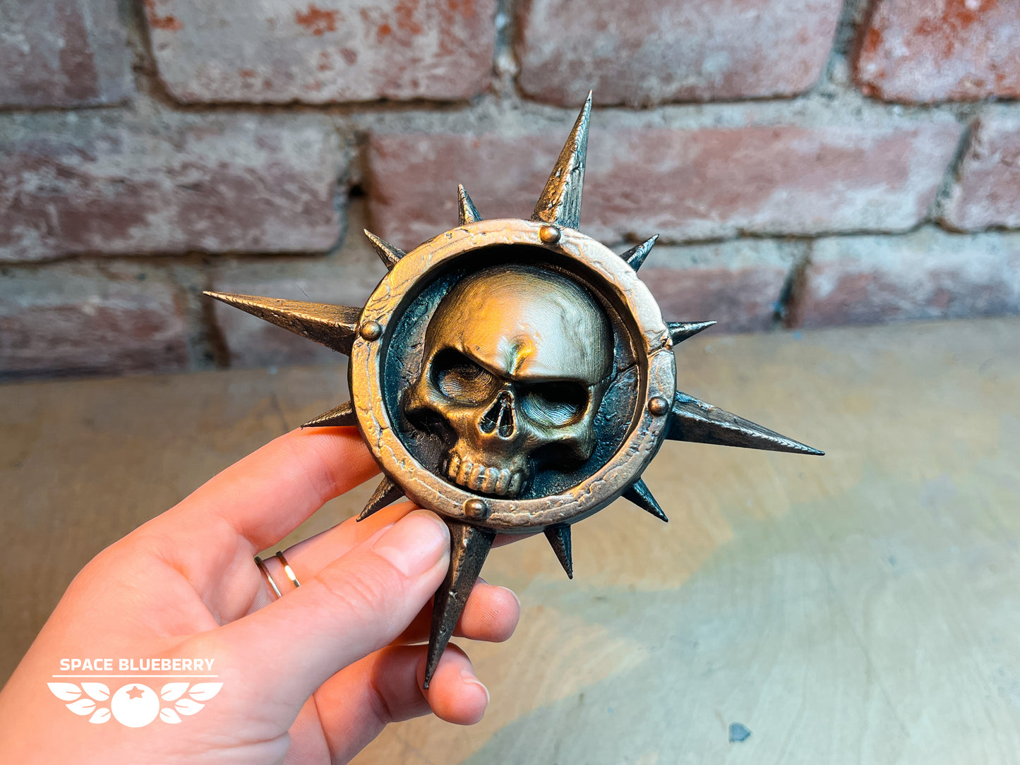 Space Marine Skull Badge