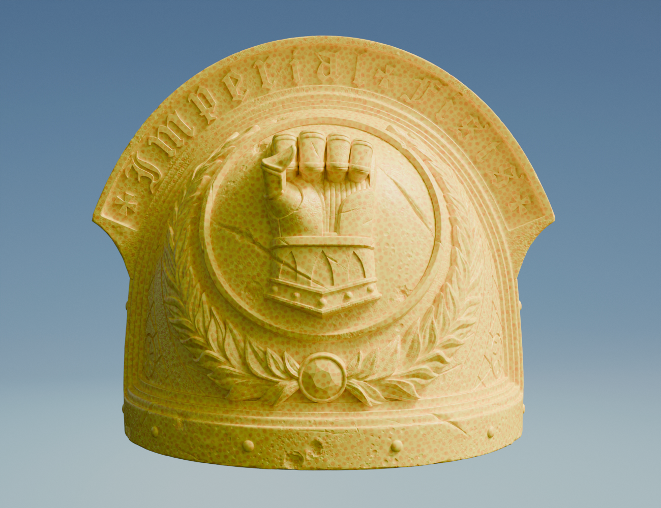 Imperial Fists Shoulder Pauldron