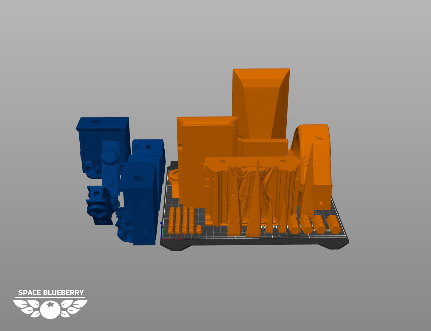 Space Jetpack Iron Halo set