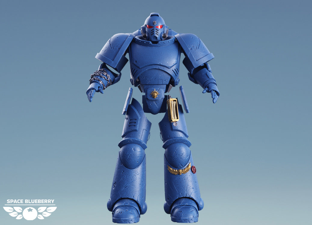 Space Blueberry Power Armor Set