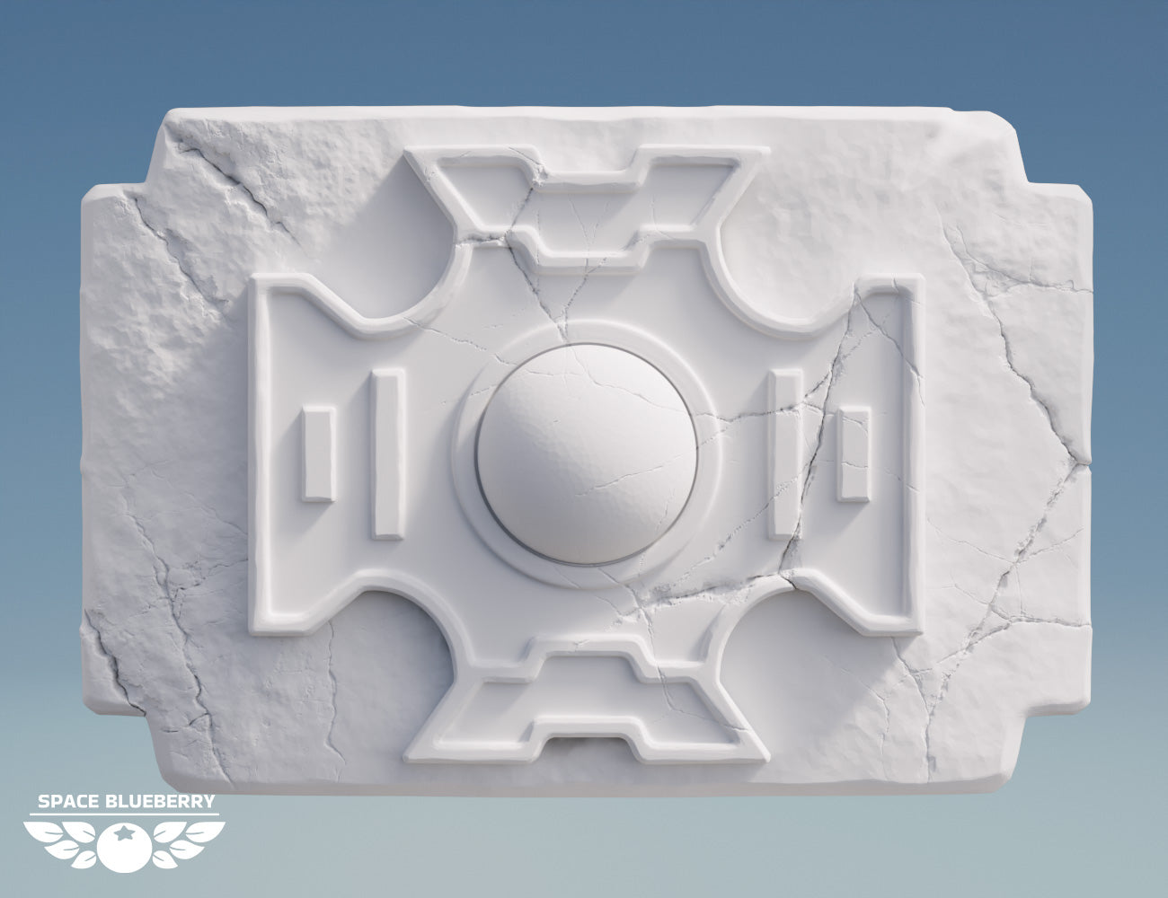 Space Blueberry Belt Buckles