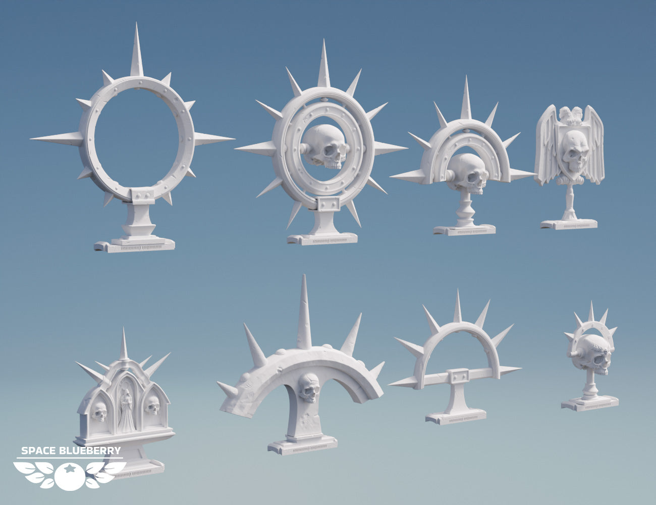 Space Jetpack Iron Halo set