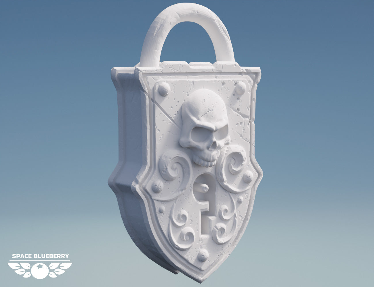 Space Blueberry Reliquary Lock