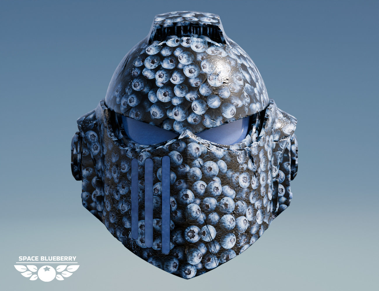 Space Blueberry Power Armor Set