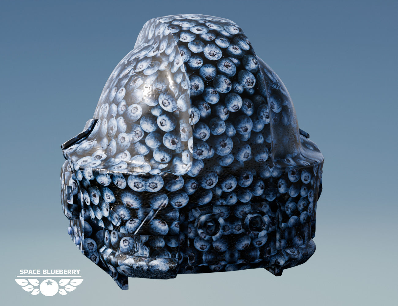 Space Blueberry Bulwark Helmet