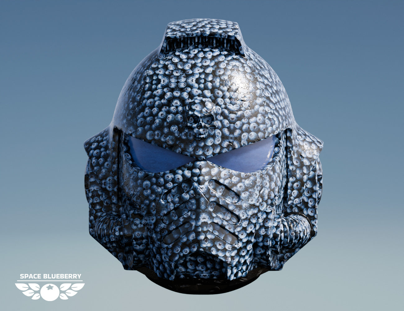Space Blueberry Helmet