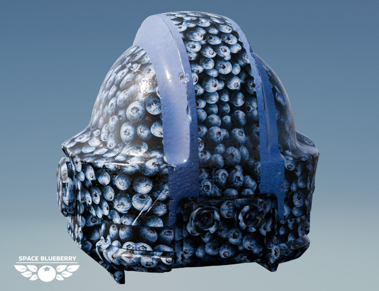 Space Blueberry Helmet