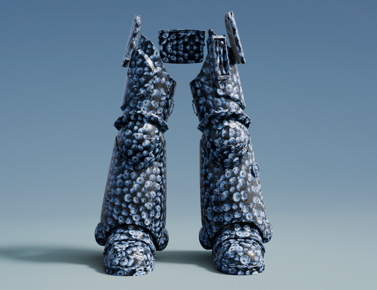 Space Blueberry Leg Armor