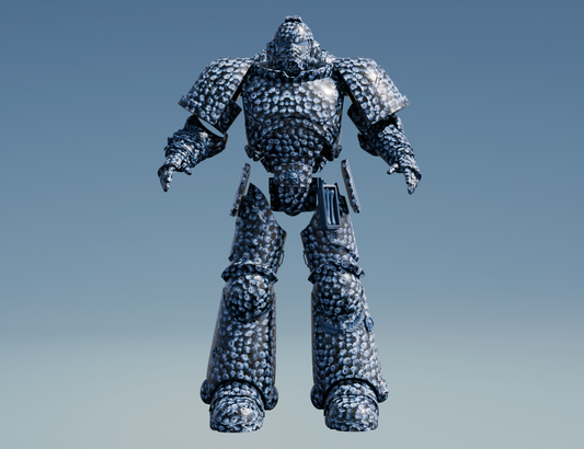 Space Blueberry Power Armor Set