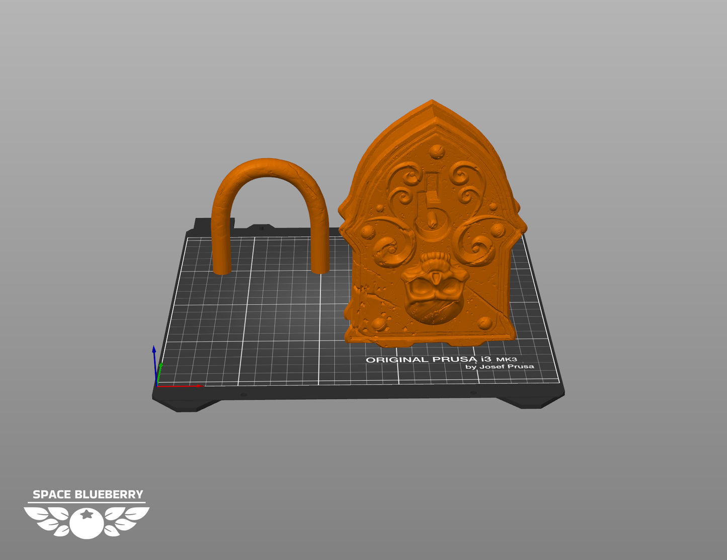 Space Blueberry Reliquary Lock