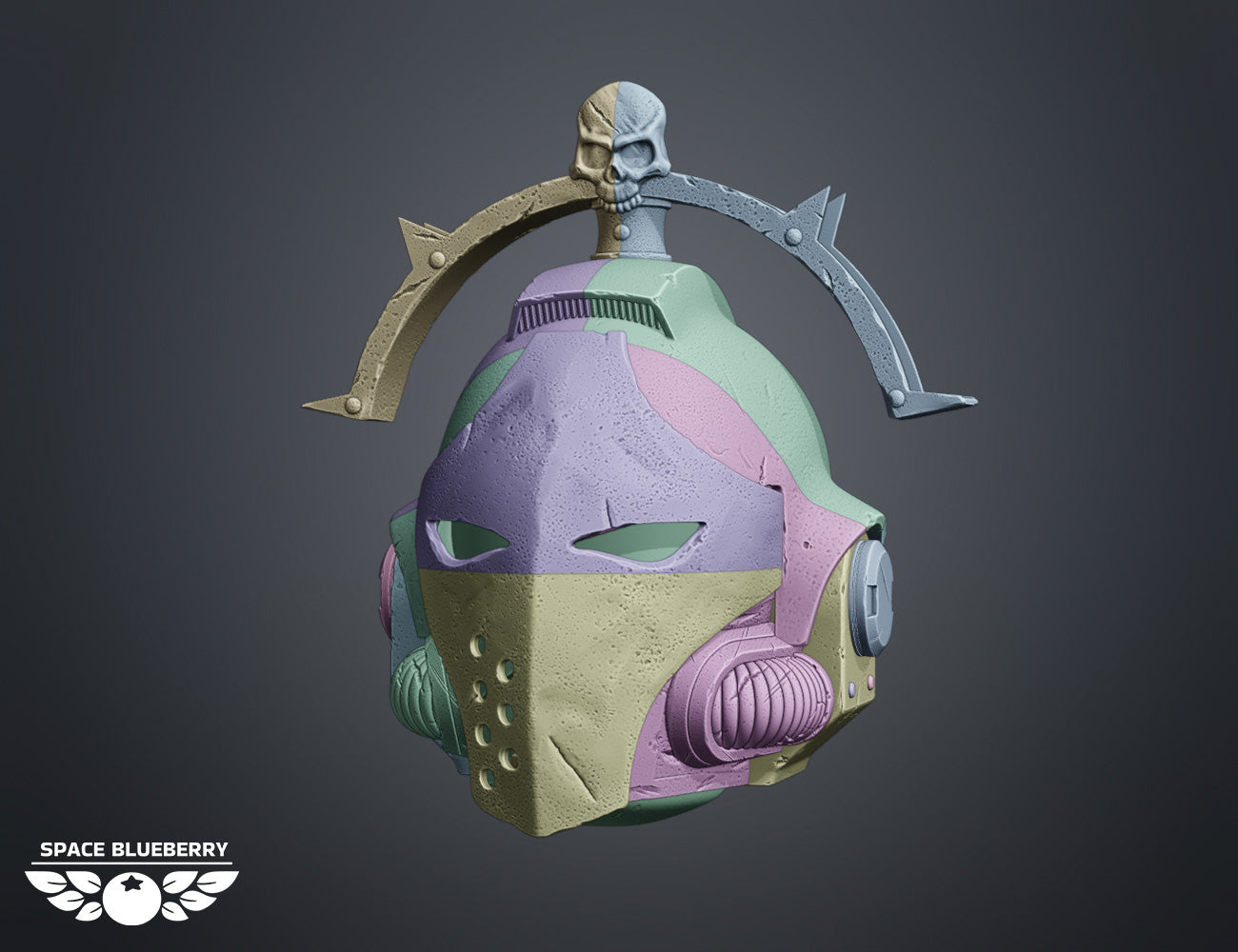 Space Blueberry Tactical Relic Helmet