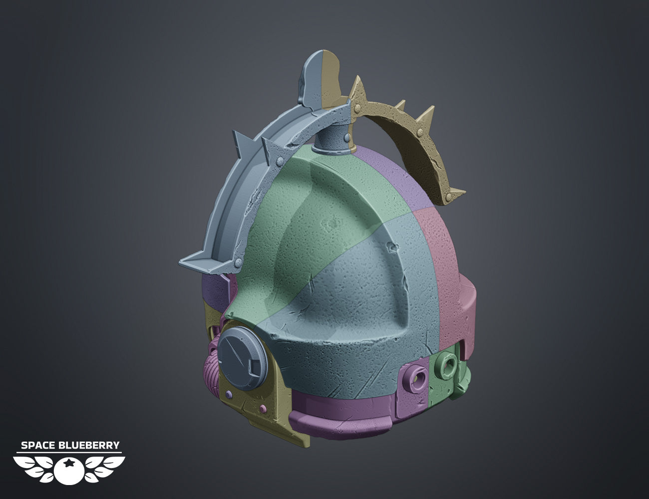 Space Blueberry Tactical Relic Helmet